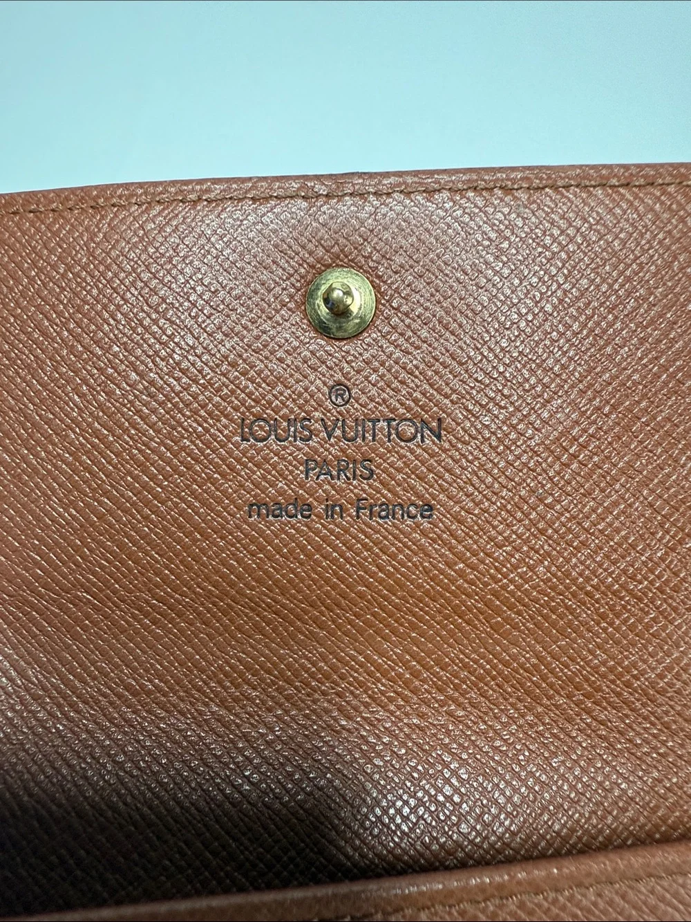 Louis Vuitton Elise Brown Monogram Wallet Tri-Fold | Unisex | Pre-Owned |
